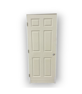 Bud's Warehouse 57511 32 X 80 Solid 6 Panel Interior Prehung Door