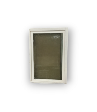 Bud's Warehouse 57509 38 X 56.5 Casement Window Grey And White