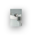 57508 Elevated White 59” To 60” X 60” H Shower Door