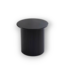57507 Black Finish Wood Accent Round Table