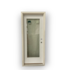 57500 32 X 80 White Full Glass Prehung Exterior Door