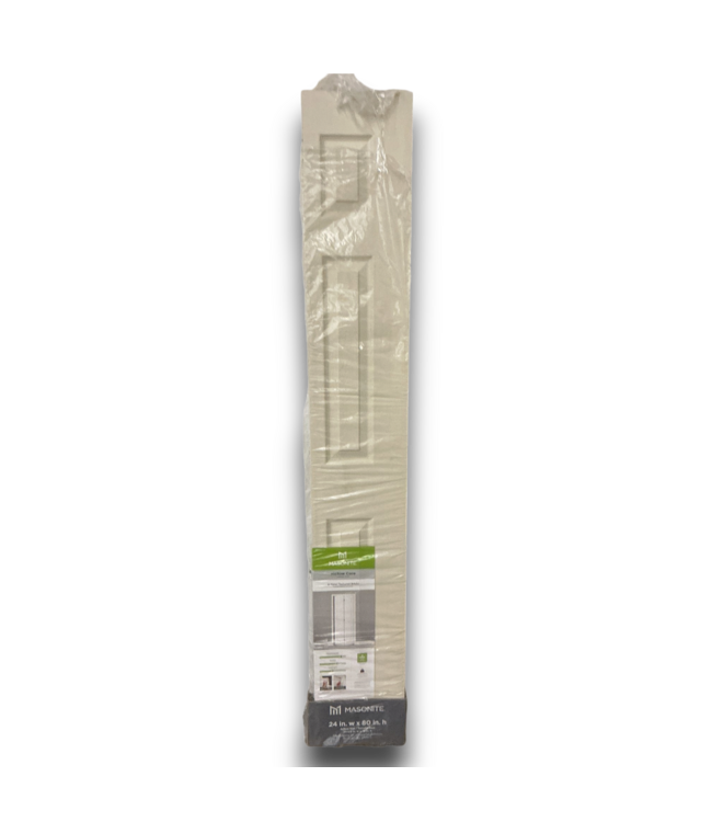 57523 24 X 80 Primed 6 Panel Bi Fold Door