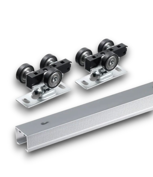 57525 Sliding Pocket Door Hardware Track Kit 6ft.