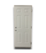 57529 32 X 80 White 6 Panel Exterior Prehung Door