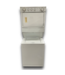 57530 White Stackable 2.5 Cu. Ft. Washer And 5.9 Cu. Ft. Cu. Ft Dryer