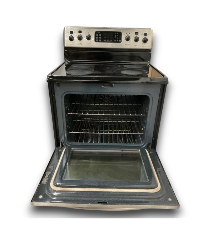 57531 Glass Top 4 Burners Ft Air Fry Convention Oven 5.3 Cu. Ft.