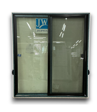 Bud's Warehouse 57532 72 X 80 Black And White Sliding Patio Door