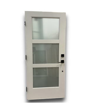 Bud's Warehouse 57534 36 X 80 2 Glass Panel Exterior Door Slab