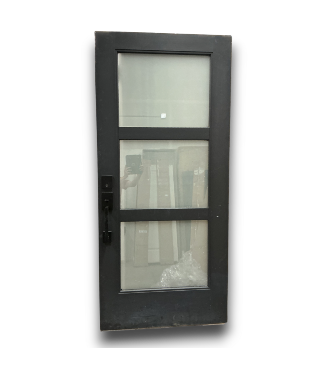 57534 36 X 80 2 Glass Panel Exterior Door Slab