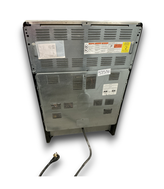 57531 Glass Top 4 Burners Ft Air Fry Convention Oven 5.3 Cu. Ft.