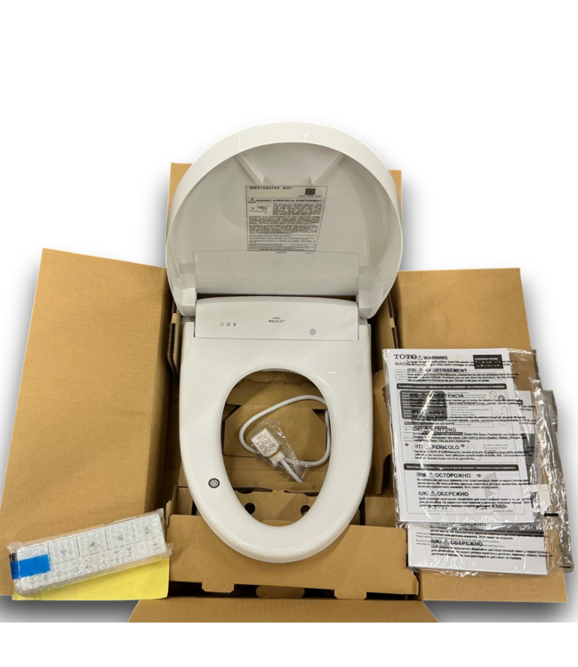 57533 Redington Washlet+ Cotton White Elongated 1-piece Bidet Function Toilet