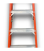 57535 6 Ft. Fiberglass Step Ladder 10 Ft. Reach Height
