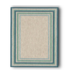 57537 Blue Green Broder Rectangular Area Rug