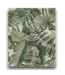 57540 Green Palm Leaf Rectangular Area Rug