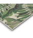 57540 Green Palm Leaf Rectangular Area Rug