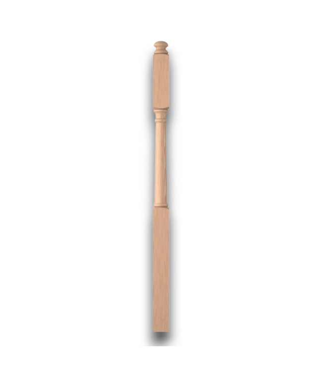 57547 Unfinished Hemlock Stair Post