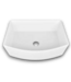 57548 Harvest Farmhouse Curved Apron Front Fireclay Kitchen Sink