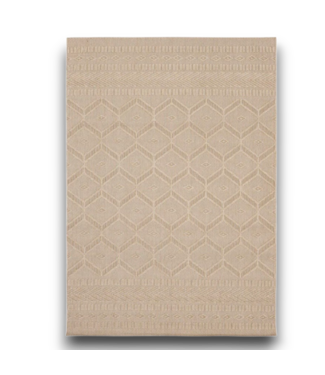 Bud's Warehouse 57556 Greige Woven Rectangle Outdoor Area Rug