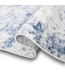 57558 8.8 X 12 Navy Grey Abstract Indoor Area Rug