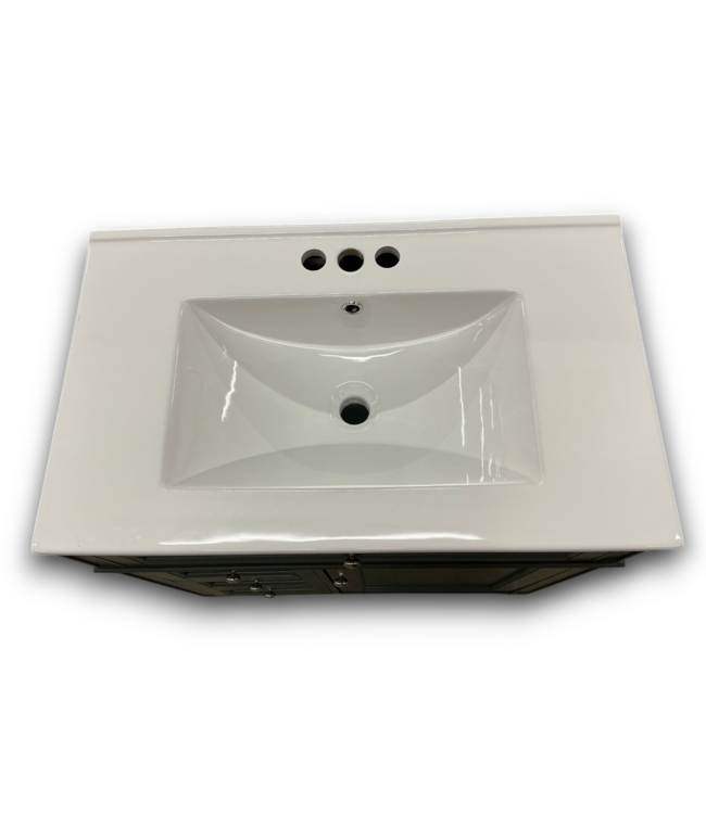 57567 Bathroom Vanity With Ceramic Sink Top
