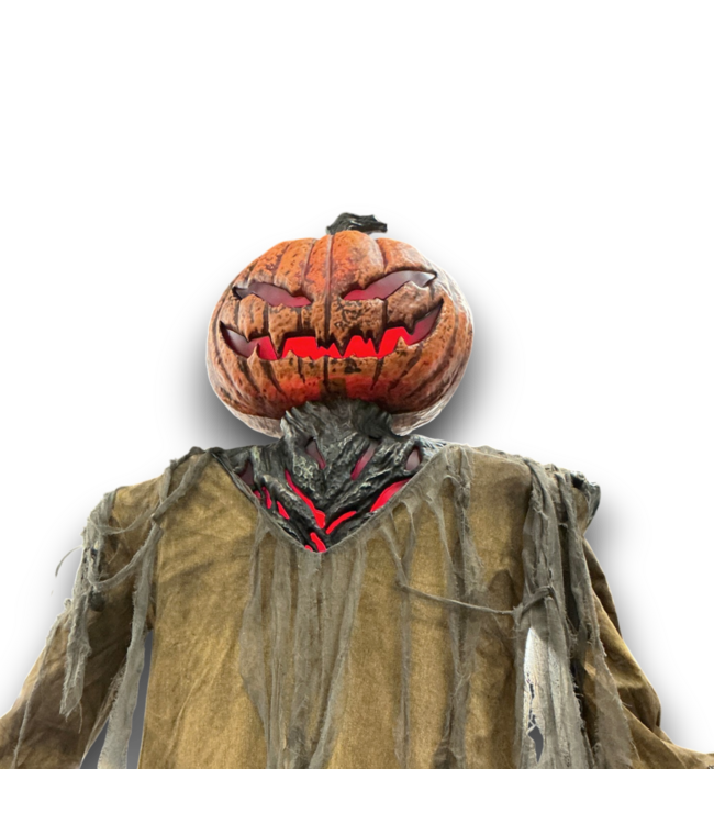 57583 Lighted Pumpkin King Motion Activated Animatronic