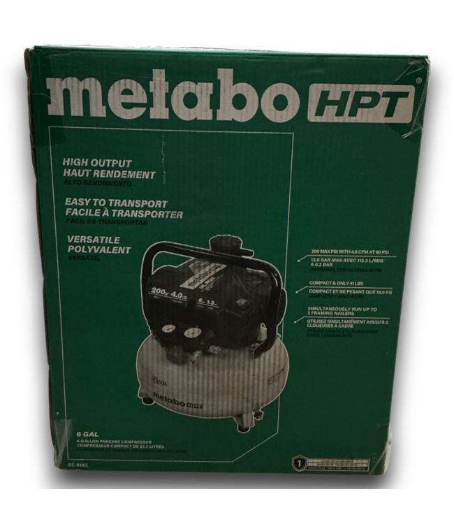 57571 6-gallon Portable Electric Pancake Air Compressor