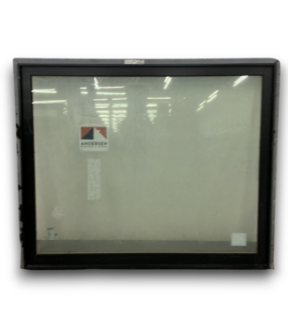 Bud's Warehouse 57587 71 X 58 Black And Beige Casement Fixed Window