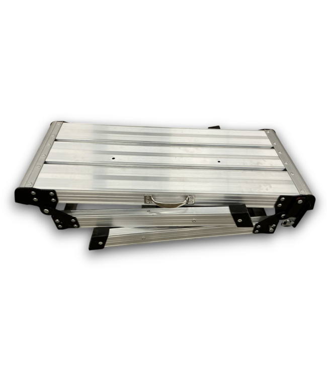 57589 1-step Aluminum Foldable Step Stool 330 Lb. Capacity