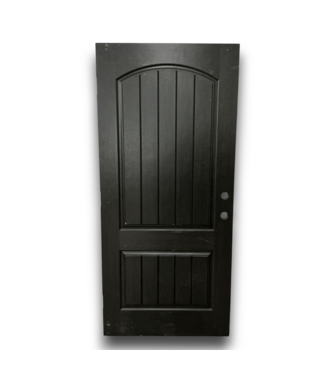 Bud's Warehouse 57590 36 X 80 Black Barn Style Exterior Door Slab