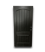 57590 36 X 80 Black Barn Style Exterior Door Slab