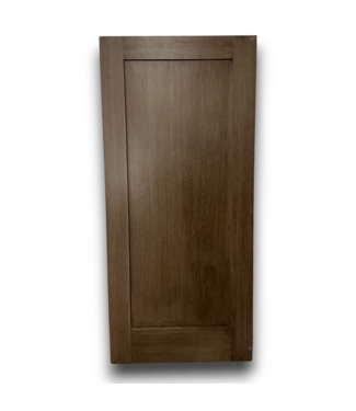 Bud's Warehouse 57591 36 X 80 Walnut Single Panel Exterior Door Slab