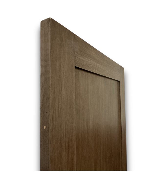 57591 36 X 80 Walnut Single Panel Exterior Door Slab