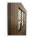 57593 36 X 80 Dark Brown Top Light Exterior Door Slab