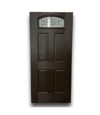 Bud's Warehouse 57599 36 X 80 Dark Brown Top Light Exterior Door Slab