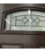 57599 36 X 80 Dark Brown Top Light Exterior Door Slab