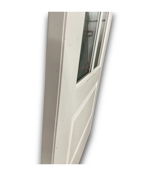 57600 36 X 80 White 3 Quarters Glass Exterior Door Slab