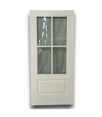Bud's Warehouse 57600 36 X 80 White 3 Quarters Glass Exterior Door Slab