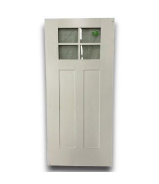 Bud's Warehouse 57605 36 X 80 White Top Light Exterior Door Slab