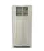 57605 36 X 80 White Top Light Exterior Door Slab