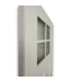 57605 36 X 80 White Top Light Exterior Door Slab