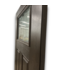 57608 36 X 80 Dark Brown Glass Top Exterior Door Slab