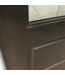 57611 36 X 80 Navy Blue 2/3 Glass Exterior Door Slab
