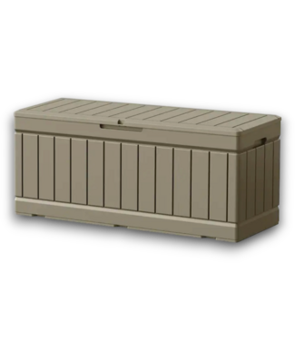Bud's Warehouse 57612 78-gallon Light Brown Resin Deck Box
