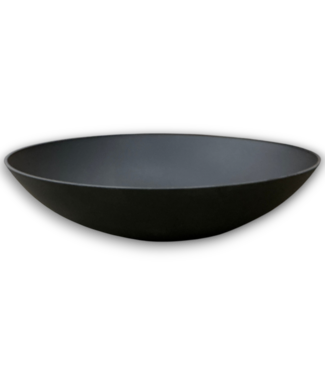 Bud's Warehouse 57614 Black Plastic Round Indoor Planter