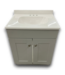 57619 Dover Light Gray Bathroom Vanity With Top