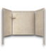 57621 Elite Creme Travertine 3-piece Bathtub Wall Panel