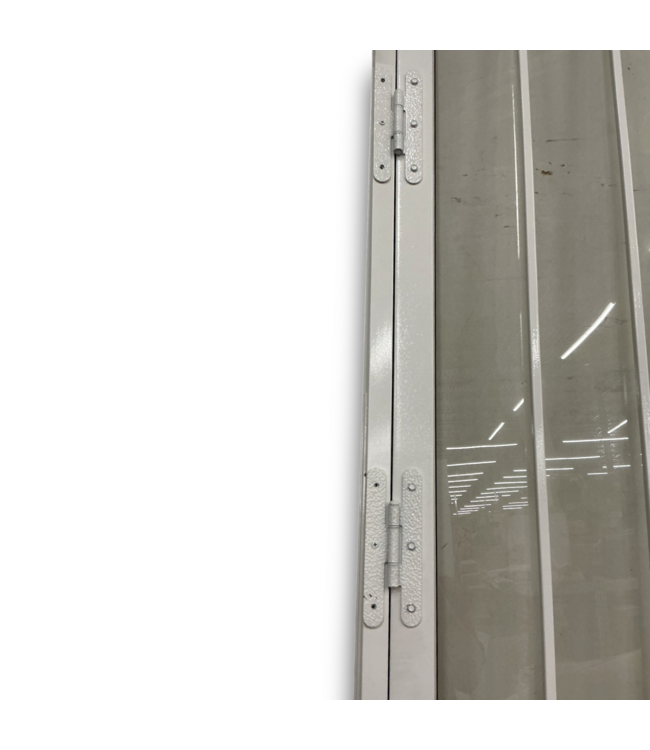 57623 36 X 96 White Security Door With Plexiglass