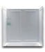 57630 Qwall-5 White Shower Wall Surround Side And Back Panels