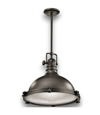 Bud's Warehouse 57632 1 Light 18” Olde Bronze Ceiling Pendant Light