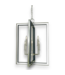 57636 6-light Brushed Nickel/matte Black Symmetry Chandelier